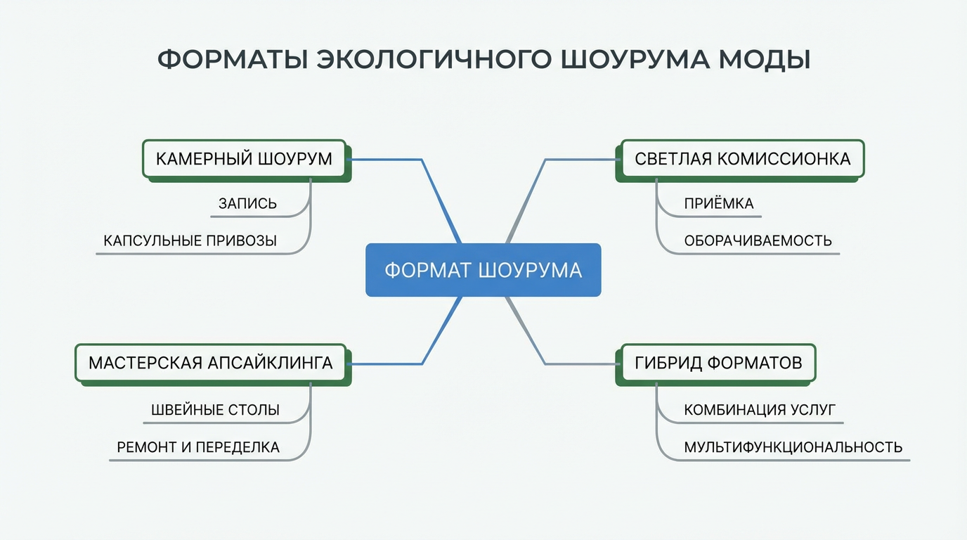 Форматы экологичного шоуроума